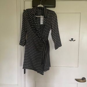Zara Printed Blazer Dress XS
